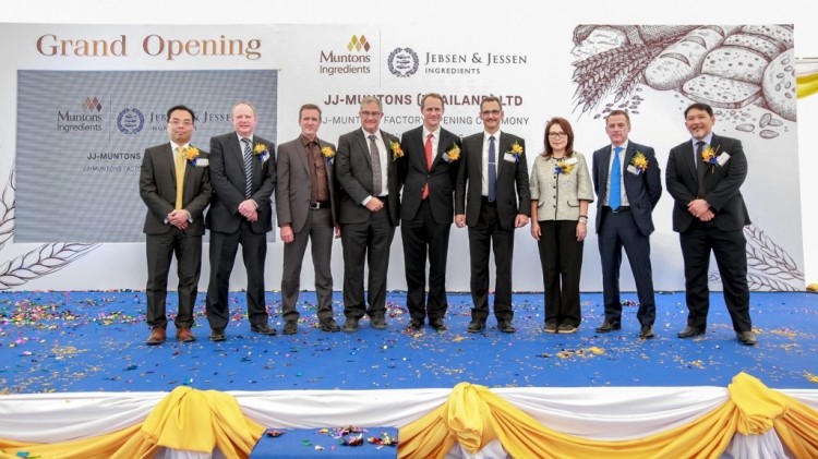 JJ-Muntons officials inaugurate the new plant