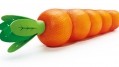 With mandarin oranges in a pack that resembles a carrot, design firm Alpha 245 sent a message of prosperity.