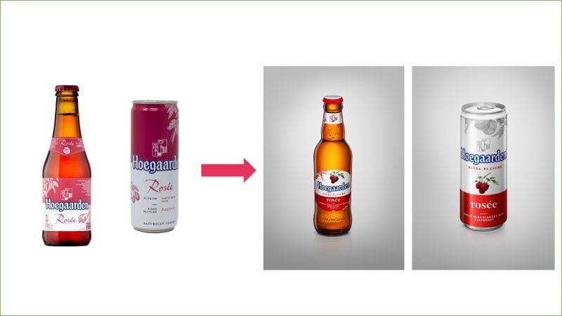 Raspberry ripple: AB InBev to roll out Hoegaarden Rosee rebranding