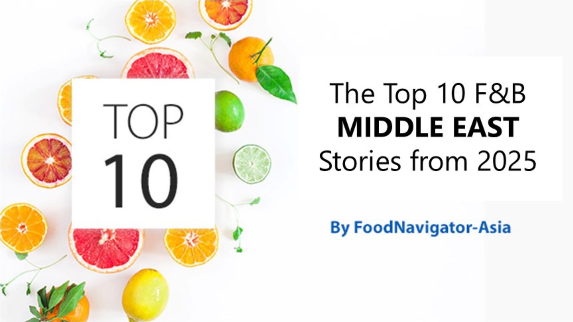 Top 10 2025 - Middle East (William Reed)