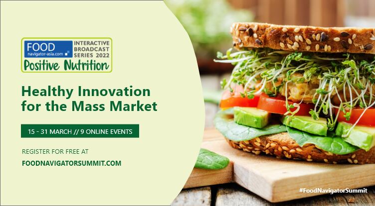Positive Nutrition 2022: Our FREE APAC series kicks-off with Nestle keynote - still time to register!