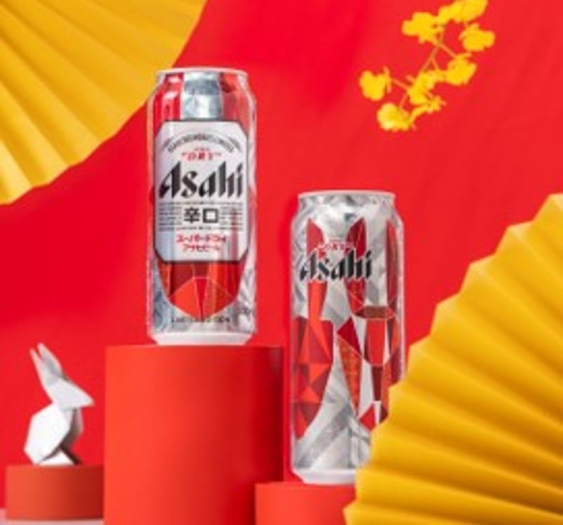 Festive fanfare: Asahi Super Dry pushes striking packaging as key touchpoint to connect with consumers in APAC region