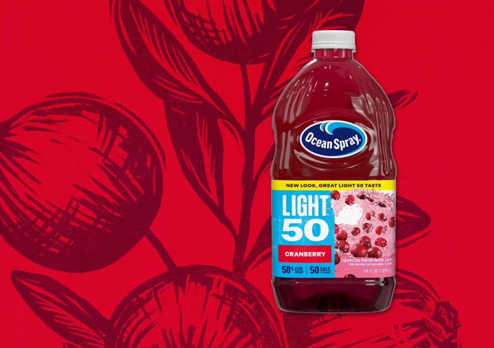 Ocean Spray Light 50 cranberry juice