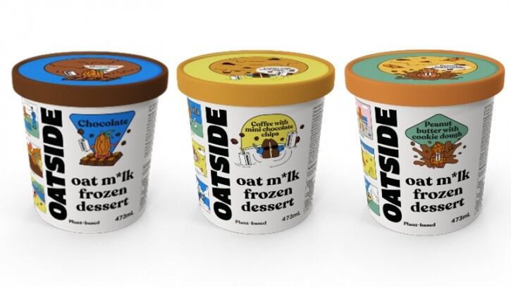 Cool move: Plant-based milk brand OATSIDE expands into ice cream to fuel regional growth