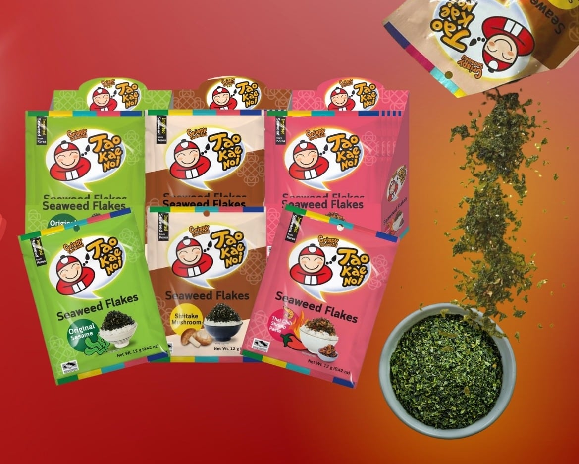 Flavourful convenience: Taokaenoi rolls out multiple new format innovations to keep seaweed snacking on trend