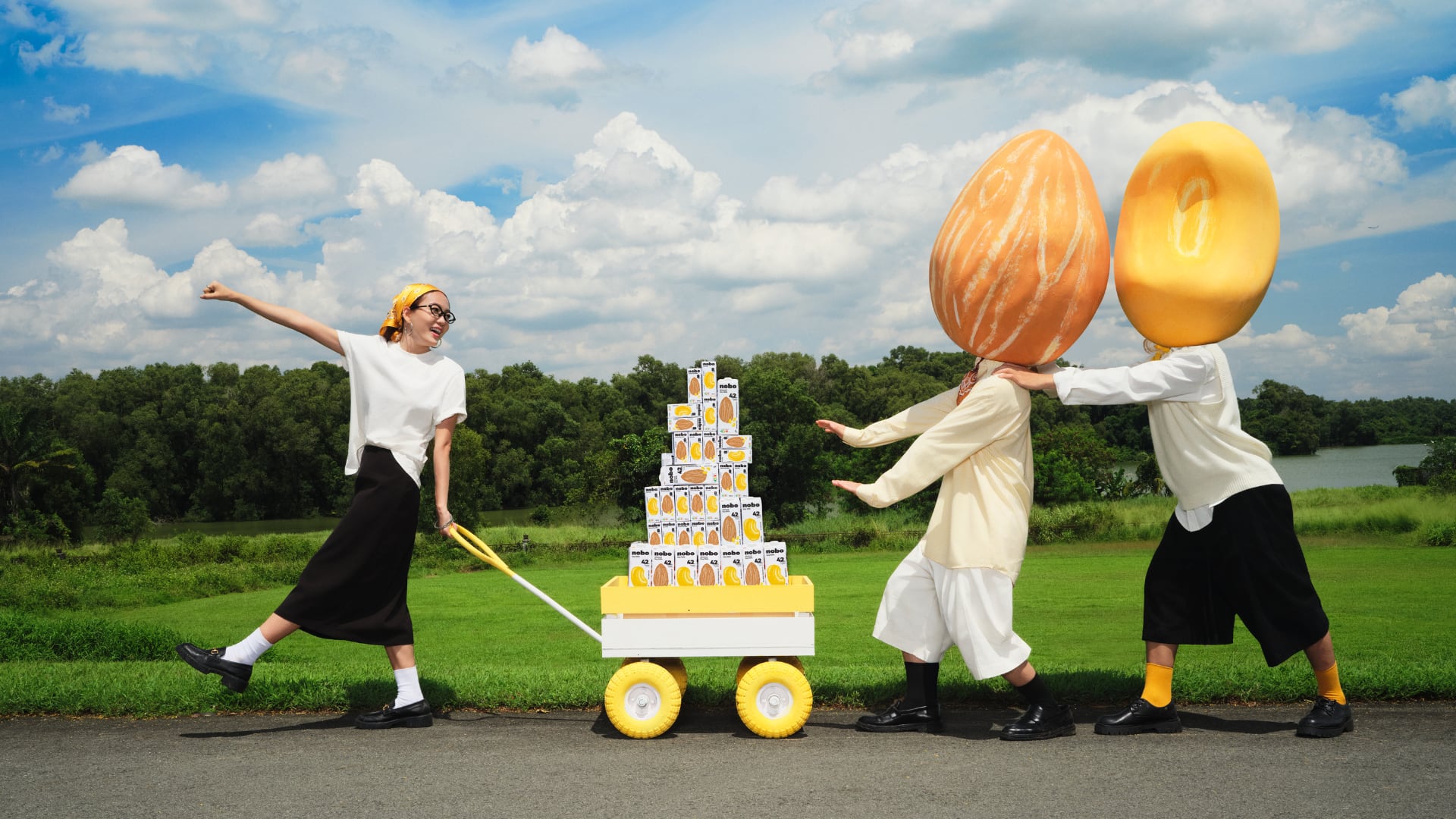 NOBO Soy combines playful visuals with lifestyle branding as it looks to modernise soymilk for younger consumers.