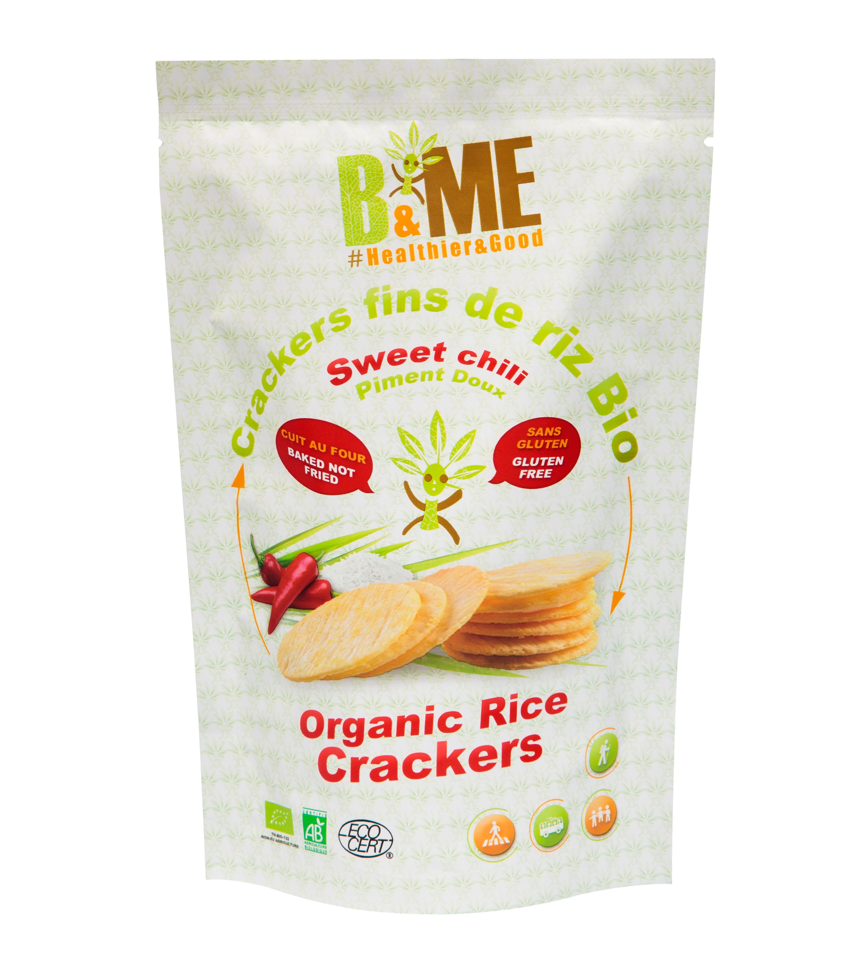 B&ME sweet chili crackers