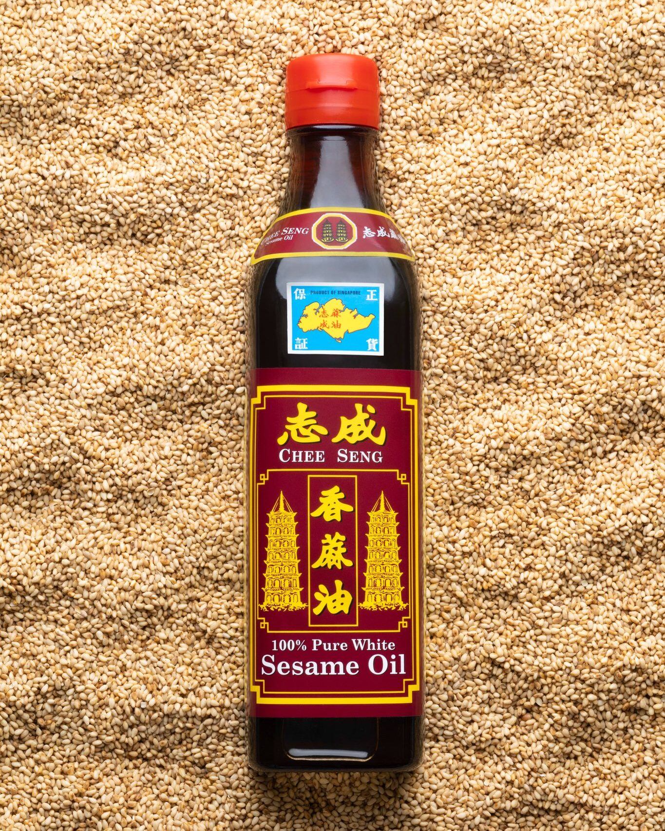 Sesame oil is traditionally used in foods served during the postpartum confinement period