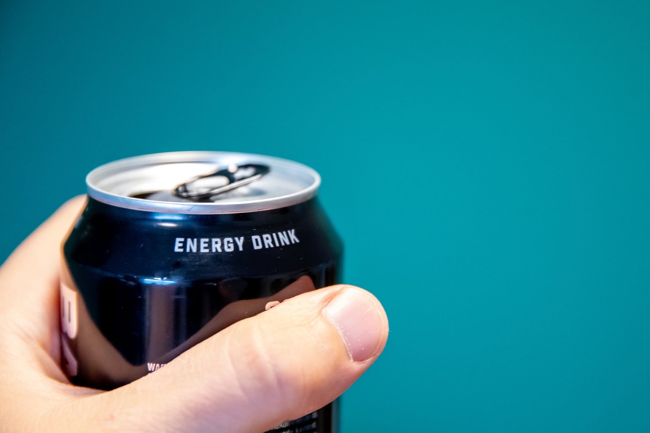 Energy drink can