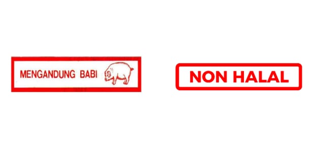 BPJPH Non-halal labels
