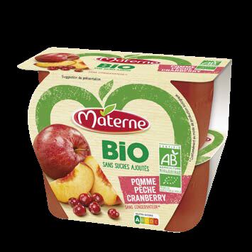 Materne fruity snacks