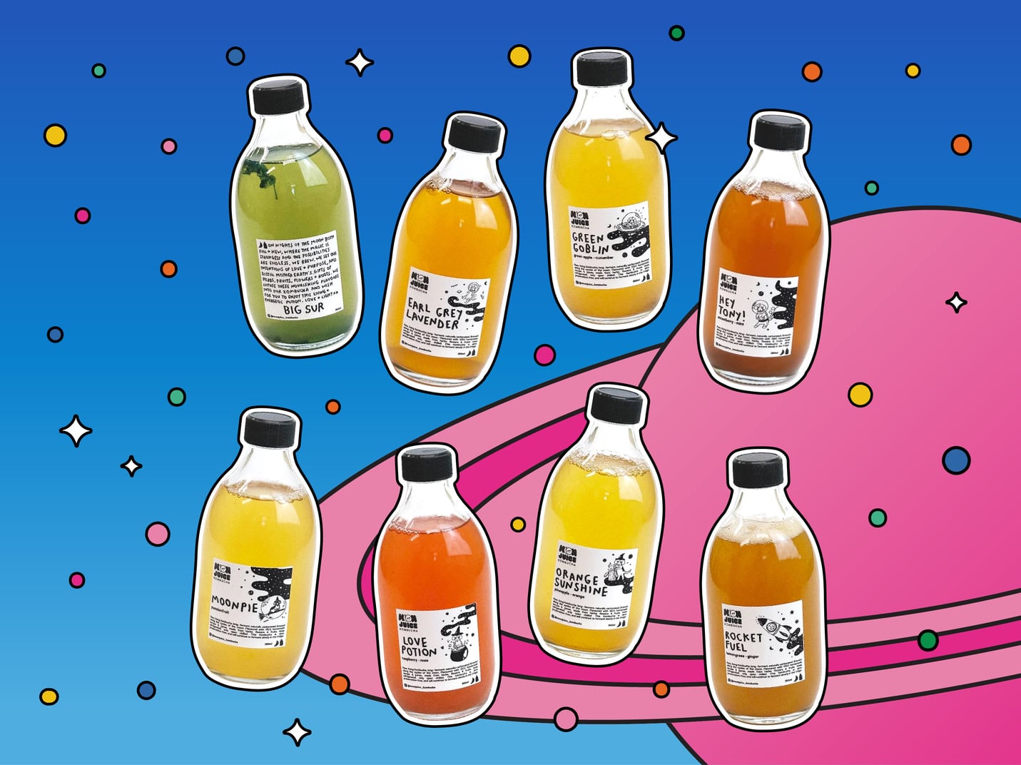 Celestial energy: Moon Juice Kombucha on infusing mystical tradition into quirky health brews 