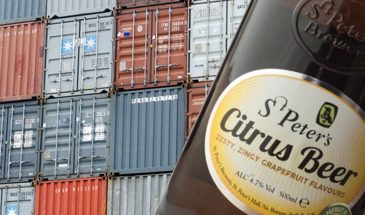 St Peter’s Brewery secures China trade deal