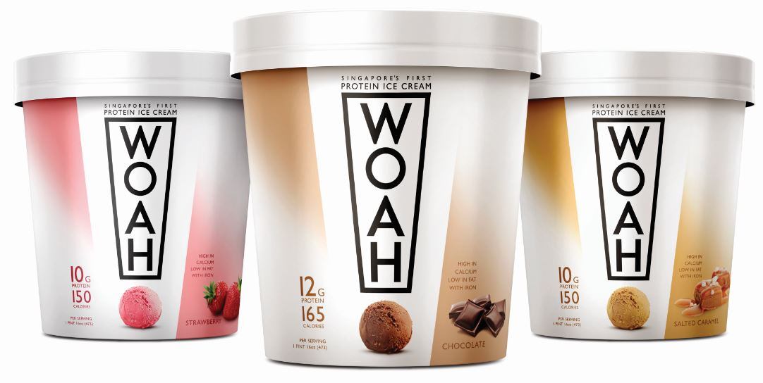 WOAH! Protein-packed ice cream and drinks shaking up the Singapore market