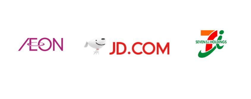 アジア小売巨頭：ハイパーマーケット ジャイアント イオン、eコマース パイオニアJD、およびコンビニエンス キング セブン＆アイ トップランキング