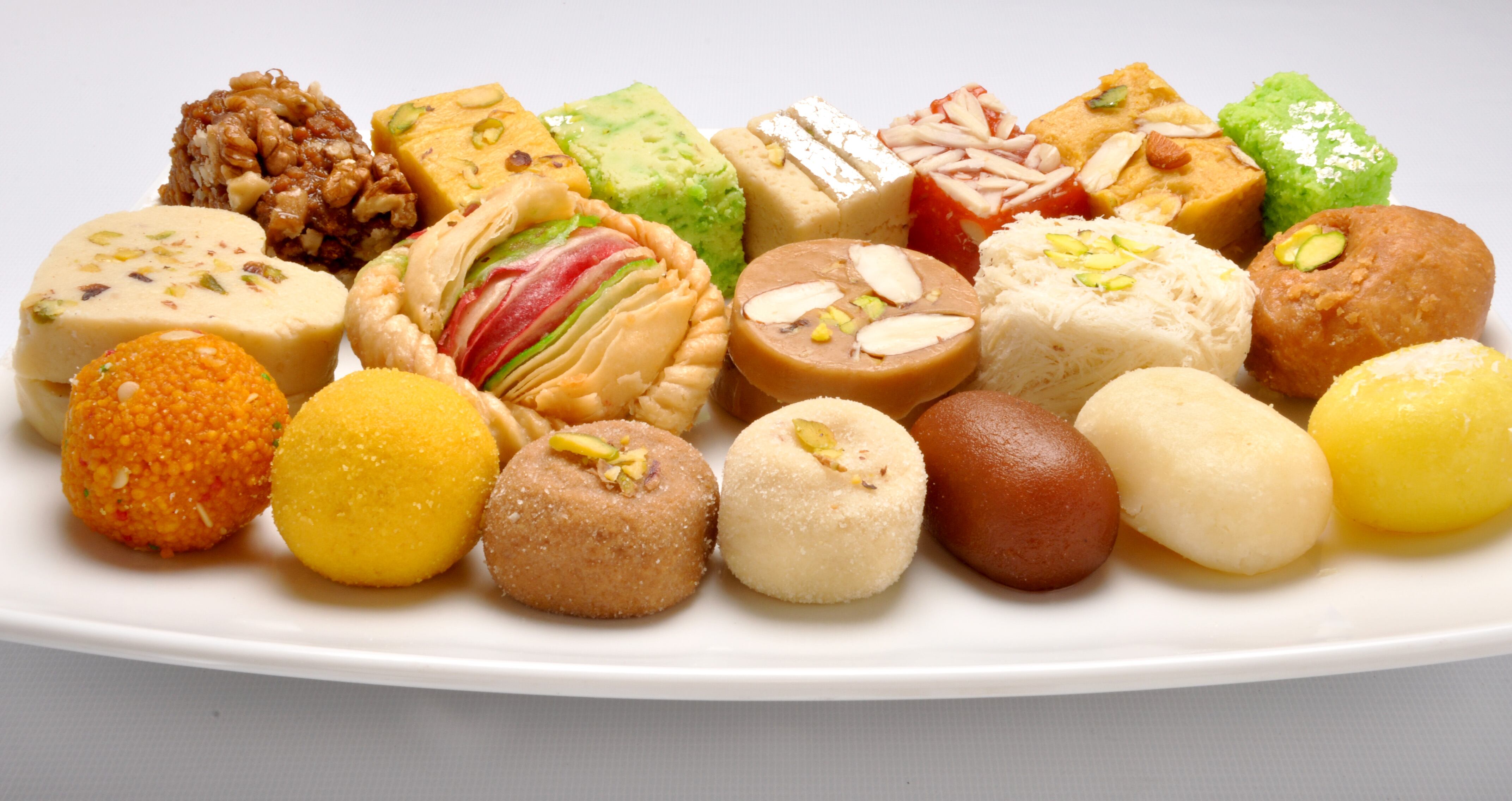 Pakistani and Indian sweets made from pulses.