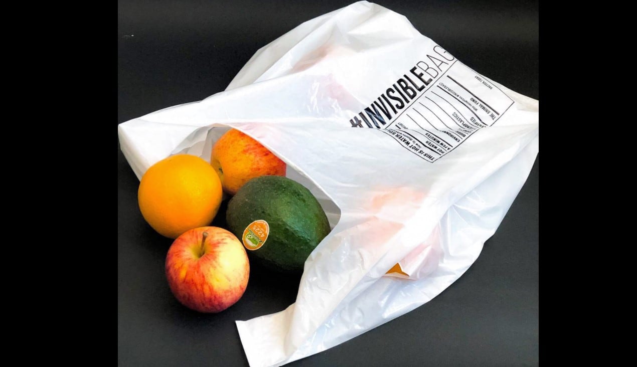 Resolve to dissolve: Hong Kong’s Invisible Company aims to replace supermarket flat top plastic bags with water-soluble solution