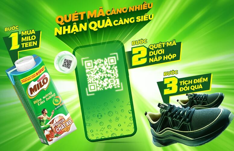 Nestlé introduces QR cap closure in Vietnam
