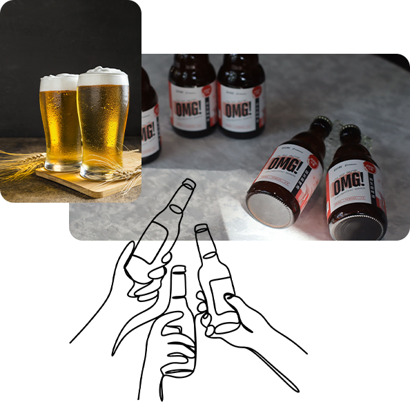 OMG probiotic beer claims drinkers will have no gut discomfort after drinking