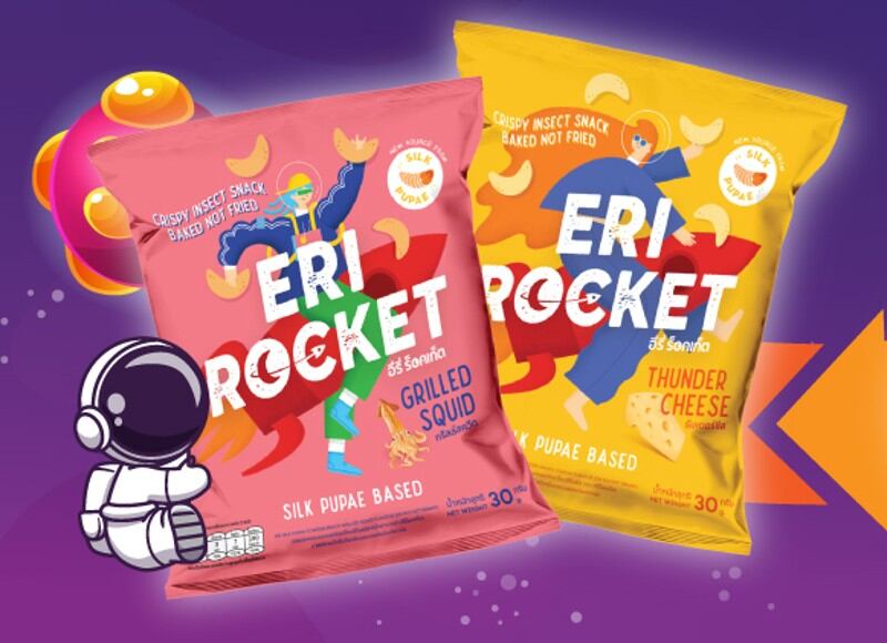 Pupae progress: Eri Rocket blasts off with high-protein, low-sodium silk pupae snacks