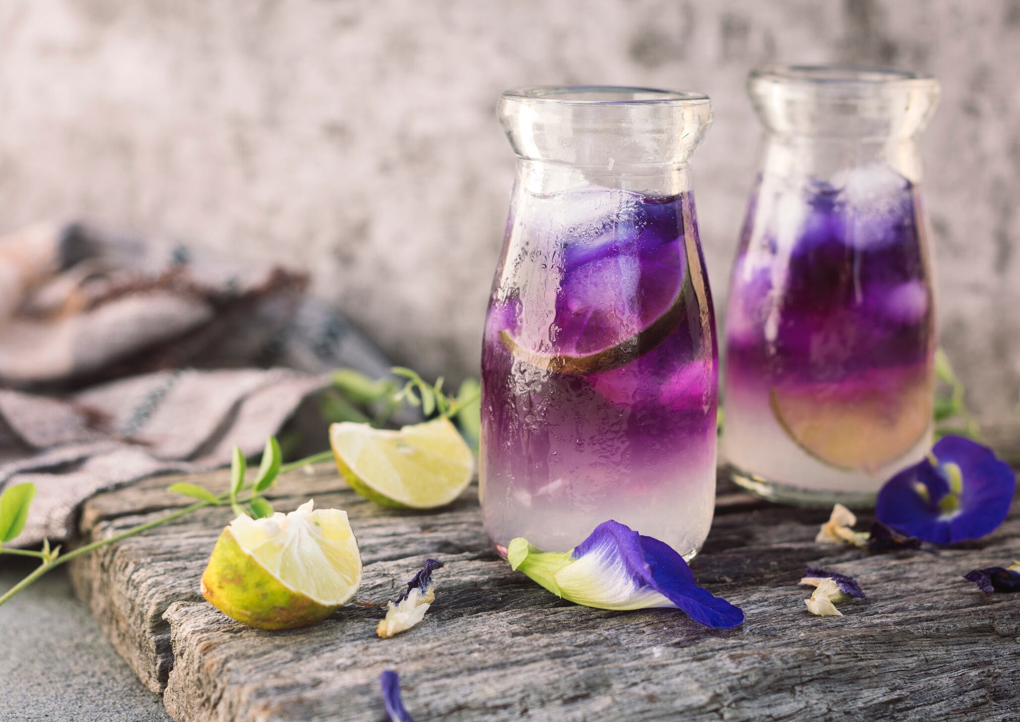 Blue pea flower (Clitoria ternatea) is widely used as a plant-based colourant in Asia, supporting clean label reformulation in food and beverage products.