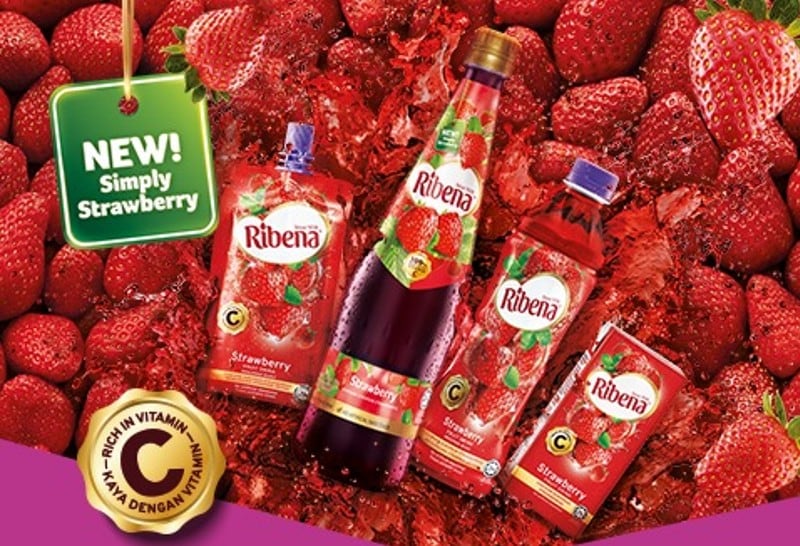 Supercharging strawberries: Ribena Malaysia leaps out of comfort zone with first non-blackcurrant products in over 80 years