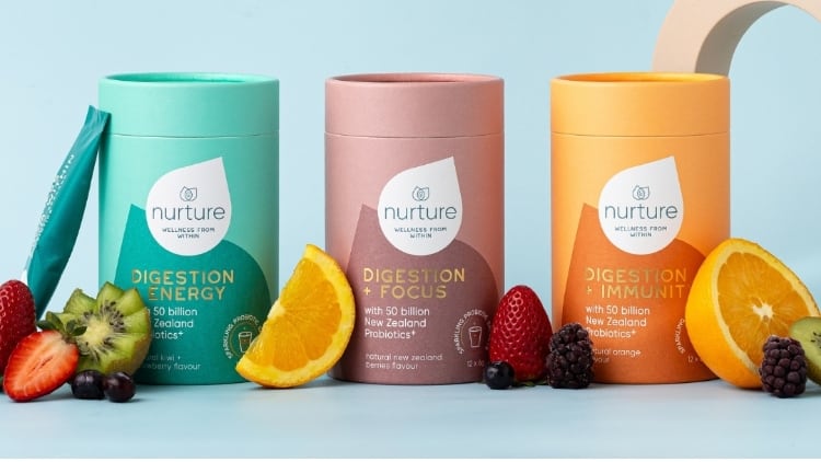 Nurture to expand its Digestion + probiotic drink range as it set sights on South East Asia 