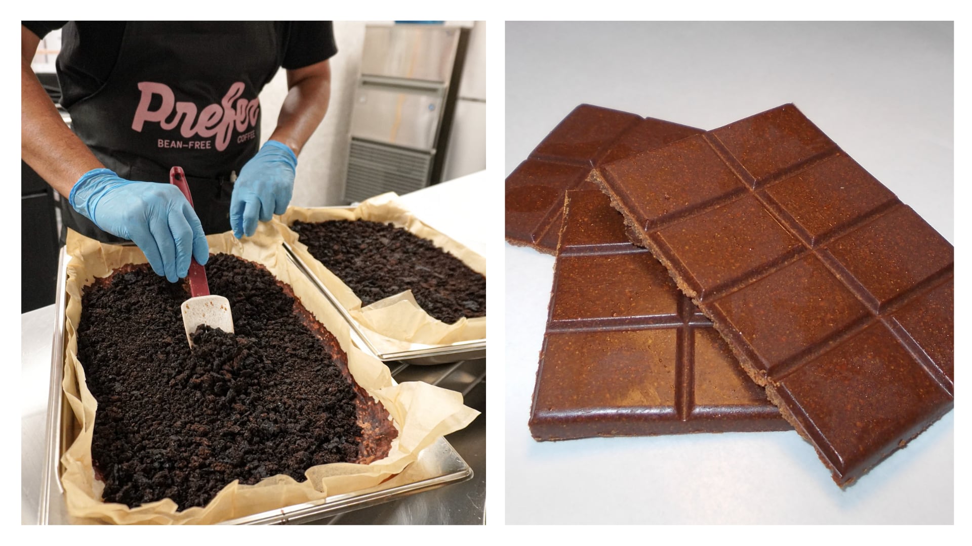 From upcycled food by-products to sustainable indulgence: Prefer has developed a cocoa-free chocolate prototype as part of its mission to reinvent supply chains.