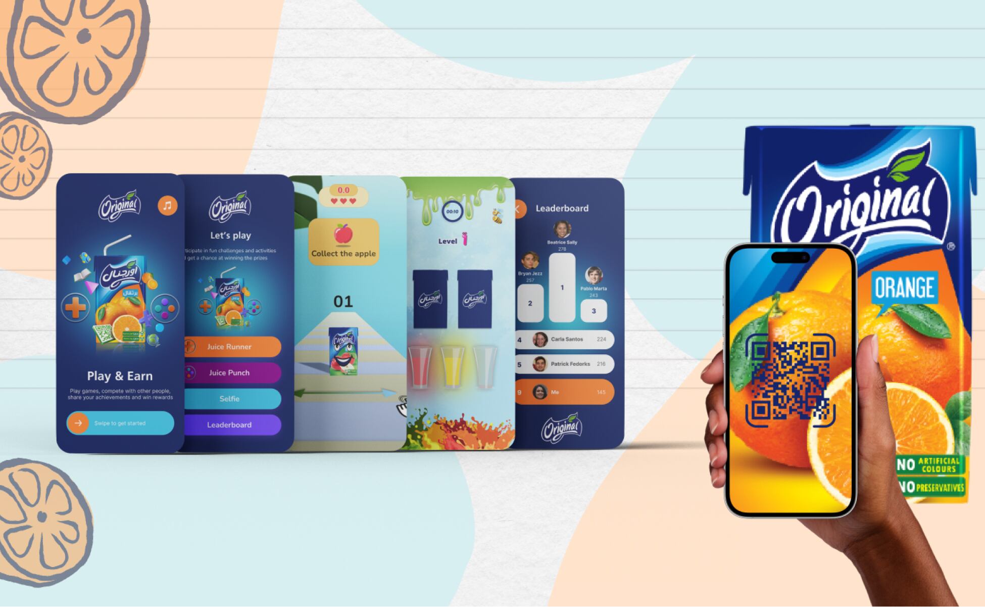 Gulf Union’s smart packaging campaign uses QR codes on juice cartons to link consumers to a web app with educational games designed for the back-to-school season.