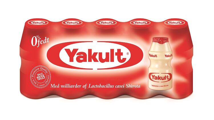Yakult debuts with zero-fat probiotic drink in Denmark