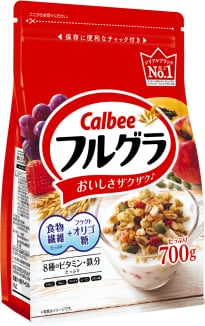 Frugra's original red-packaged cereal is still its most popular variant currently.