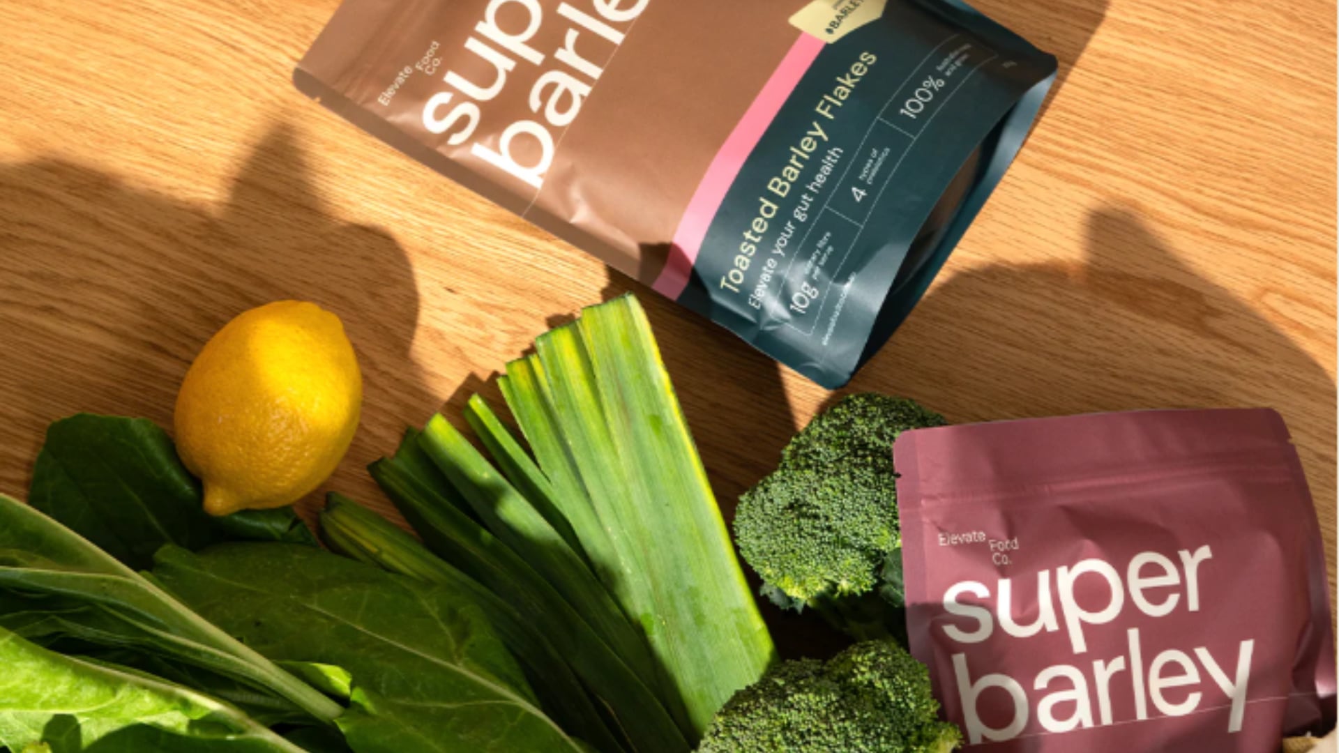 BARLEYMAX is sold at Australian retailers under the brand Elevate Food Co.
