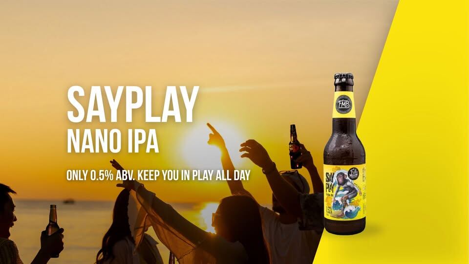 SayPlay Nano IPA is part of Full Moon's functional beer platform