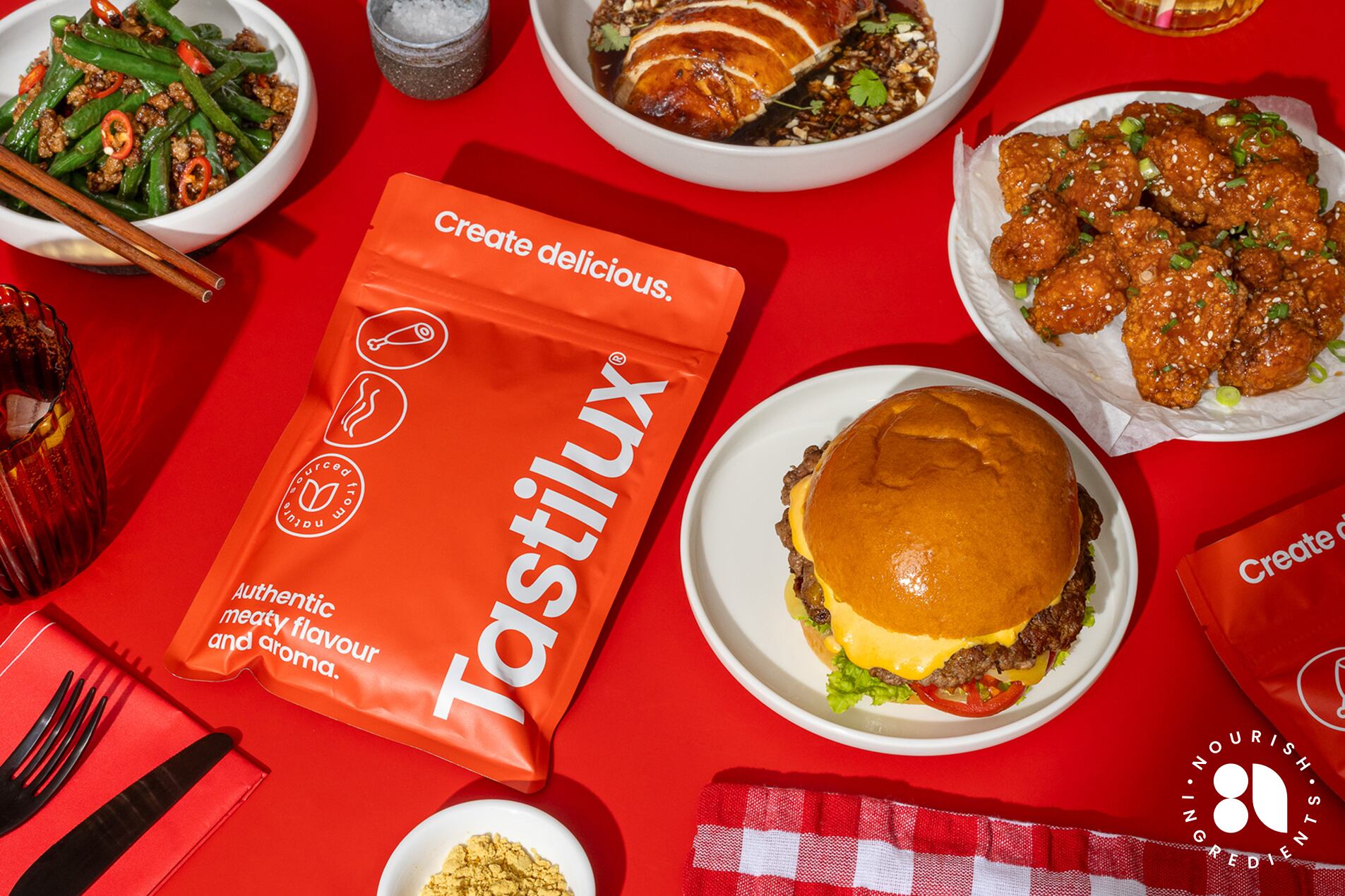 Tastilux, made via precision fermentation of fungal strains, mimics the long-chain omega-6 fats that give meat its signature flavour and mouthfeel.