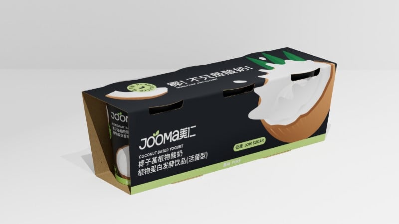 Colour-coded plant-based yoghurt: China’s Jooma launches new coconut range and packaging designs