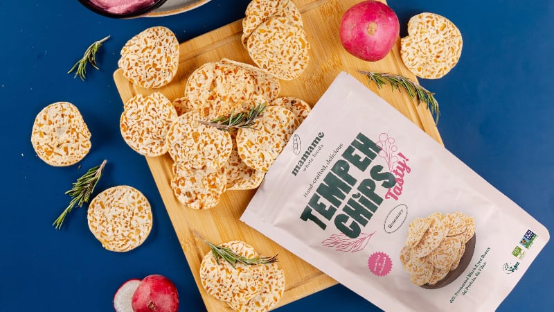 Super snack: Mamame aims to provide allergen-free, better-tasting alternative to traditional tempeh chips