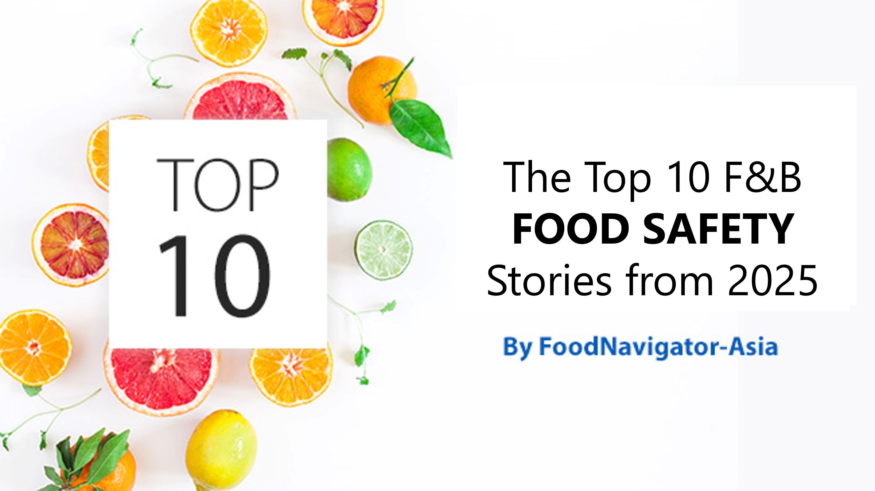 Top 10 2025 - Food Safety