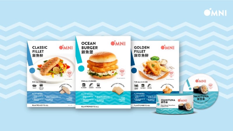 Making a sea change: OmniFoods pushes plant-based versatility for localised Asian cuisines with new seafood range