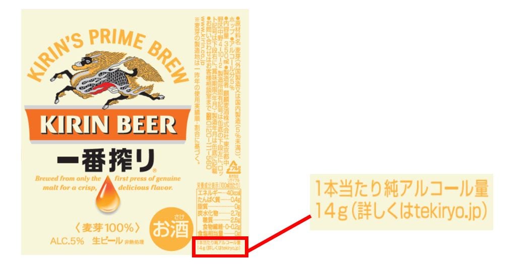 Japan net alcohol labelling: Voluntary scheme to be eased in to avoid eco and cost impacts – Kirin