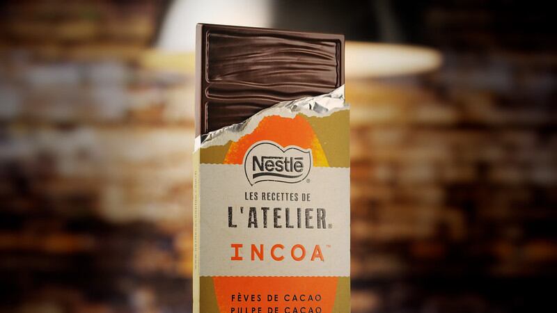 Nestlé introduces Incoa chocolate bar, made with 100% cocoa fruit
