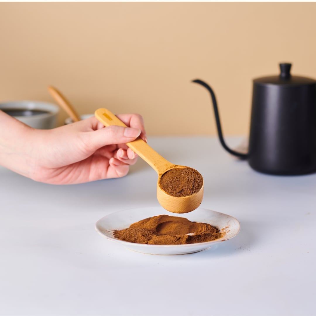 Prefer’s cocoa-free cocoa powder.
