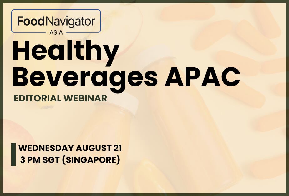 Bottoms up: Our Healthy Beverages APAC editorial webinar is now free to view on-demand