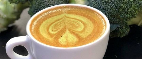 Green caffeine: Can a broccoli latte boost veggie intake?