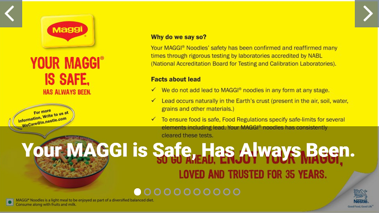 ‘No lead in Maggi’: Nestlé India again defends product quality amid lawsuit challenge