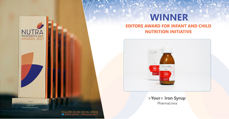 Editors' Award for Infant and Child Nutrition Initiative: >Your< Iron Syrup by PharmaLinea