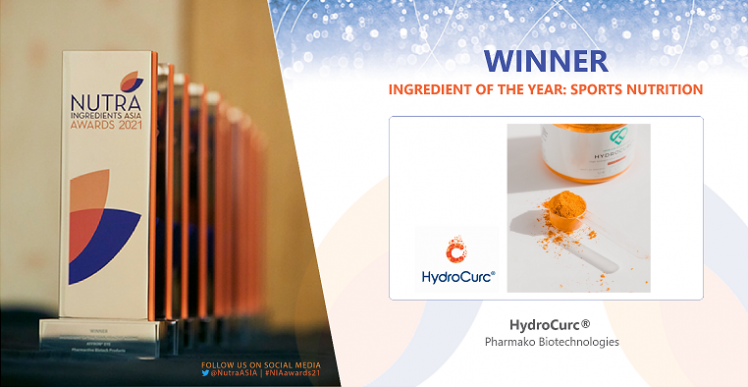 Sports Nutrition Ingredient of the Year: HydroCurc® by Pharmako Biotechnologies 