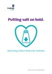 Putting salt on hold: optimizing sodium reduction methods