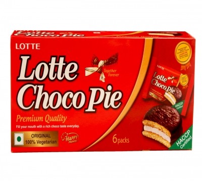Lotte to expand marshmallow snack cake brand Choco Pie in India