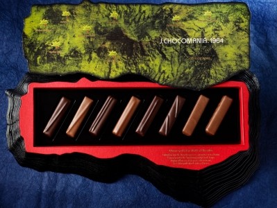 Koyama won gold for its J.Chocomania 1964 chocolate assortment box.