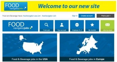 Looking for a new job? Go to FoodNavigator’s new global jobs site